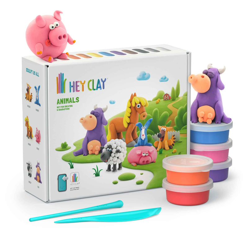 Hey Clay - ANIMALS (15 CANS) Arts & Entertainment