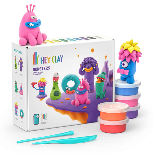 Hey Clay - MONSTERS (15 CANS) Arts & Entertainment