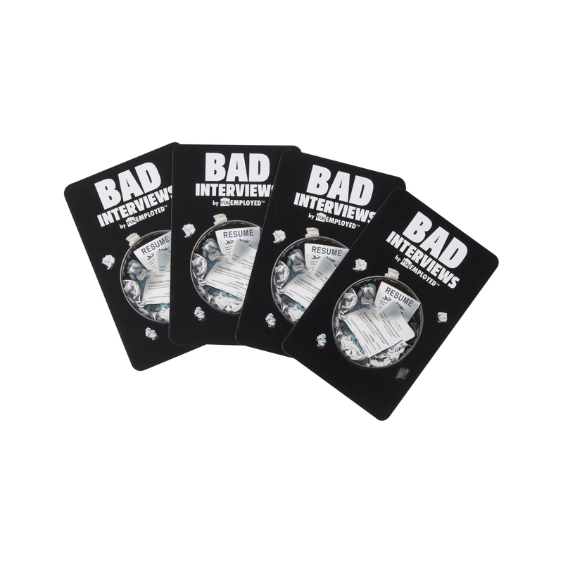 Funemployed - Bad Interviews Adult Party Card Game - Product detail or play view 4