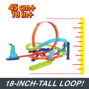 Hot Wheels - Action Loop Cyclone Challenge Track Set - Product detail or play view 2