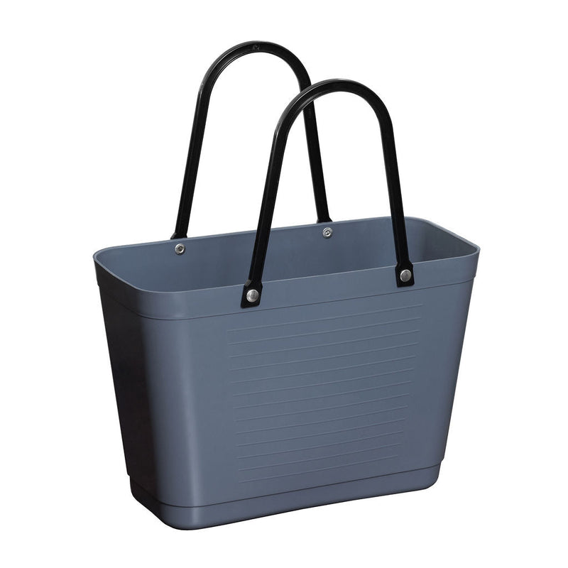 HINZA - Eco Bag Small Pigeon Blue Green Plastic
