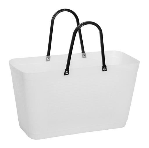 HINZA - RECYCLED Bag Large Transparent Recycled Plastic Luggage & Bags