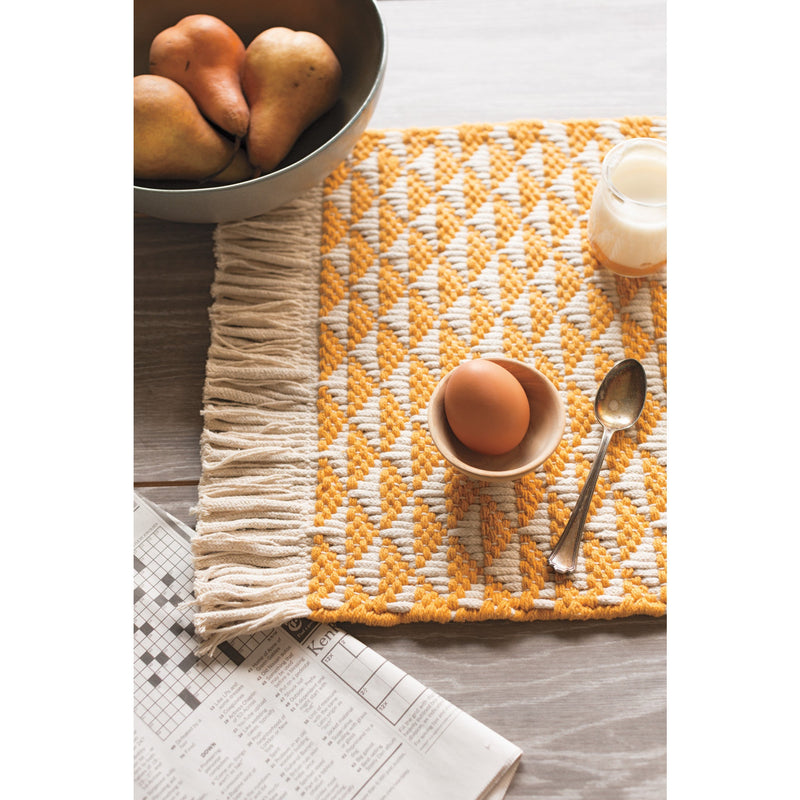 Danica - Ochre Everett Placemat - lifestyle