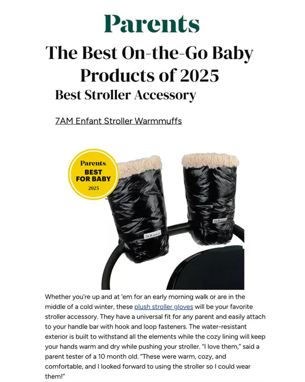 7AM - Warmmuffs - Metallic Lilac - OS