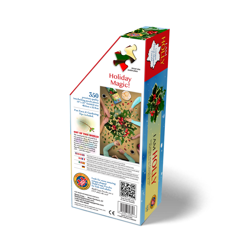 Madd Capp Puzzles – I Am Holly Jigsaw Puzzle | 350 Pieces – back of packaging