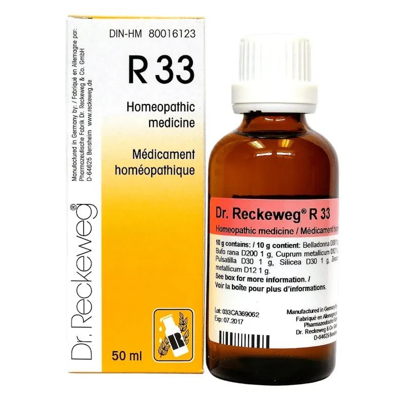 Hoopers - Dr. Reckeweg - R33 - 50 mL Health & Beauty