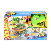 Hot Wheels - CITY T - REX VS FIRE STATION PLAYSET Games & Toys