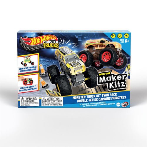 Hot Wheels - Monster Trucks Crash Zone Twin Pack Toys & Games