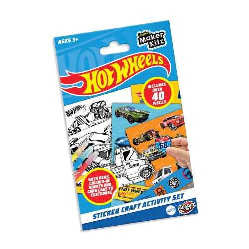 Hot Wheels - STICKER ACTIVITY SET Games & Toys