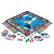 MasterPieces - The Polar Express - Train-Opoly Board Game — Board and contents