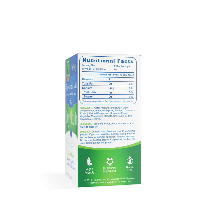 Hyalogic - HylaMints for Dry Mouth Health & Wellness