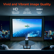 Hypergear - Portable Projector 720p with Bluetooth, Apps & Built - In Speaker