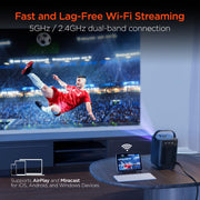 Hypergear - Portable Projector 720p with Bluetooth, Apps & Built - In Speaker