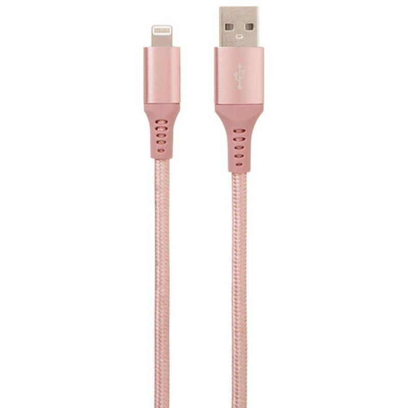 iEssentials - Charge & Sync Cable Lightning Mfi 10Ft - Rose Gold - Limolin 