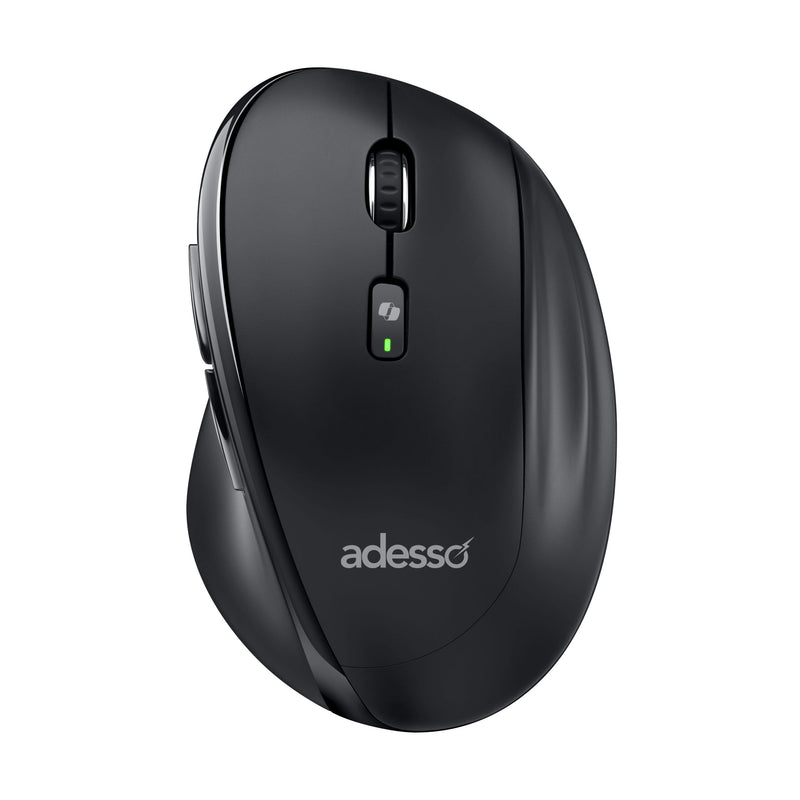 Adesso iMouse A60 Souris ergonomique sans fil Bluetooth/RF 2,4 GHz avec touche d'accès rapide Copilot AI