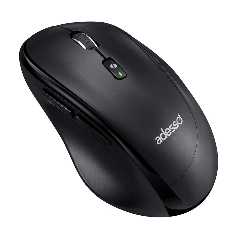 Adesso iMouse A60 Souris ergonomique sans fil Bluetooth/RF 2,4 GHz avec touche d'accès rapide Copilot AI