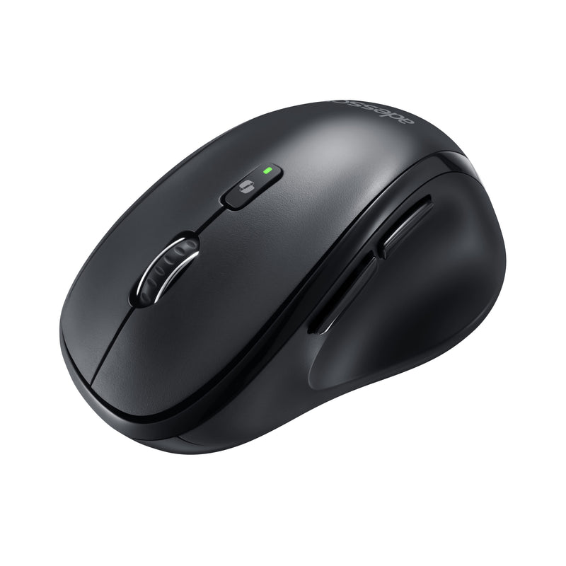 Adesso iMouse A60 Souris ergonomique sans fil Bluetooth/RF 2,4 GHz avec touche d'accès rapide Copilot AI