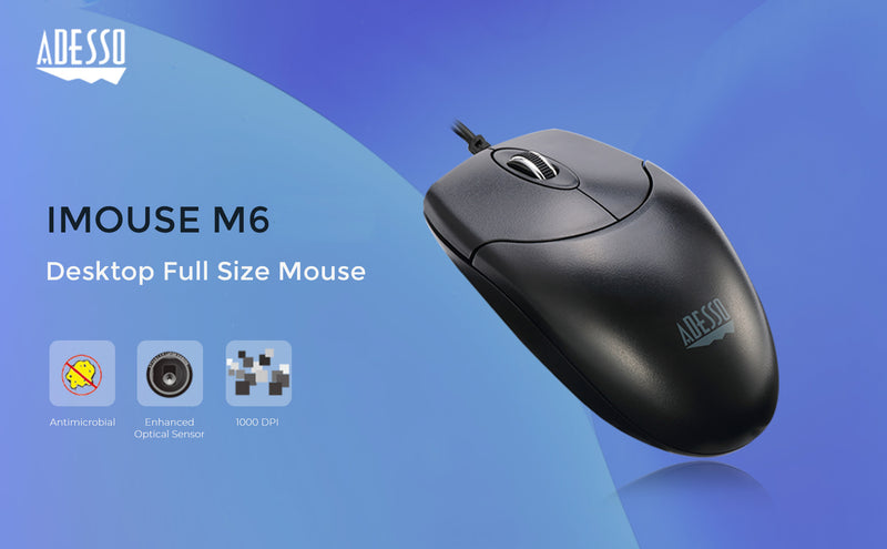 Adesso - Desktop full size mouse (TAA Compliant)