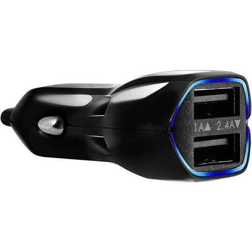 iStore - Car Charger 2 Port USB-A 34A - Black (APD503CAI) - Limolin 