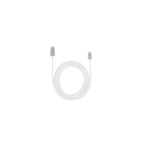 iStore - Charge & Sync Lightning to USB-A 67ft MFI Cable - White (ACC96905CAI) - Limolin 