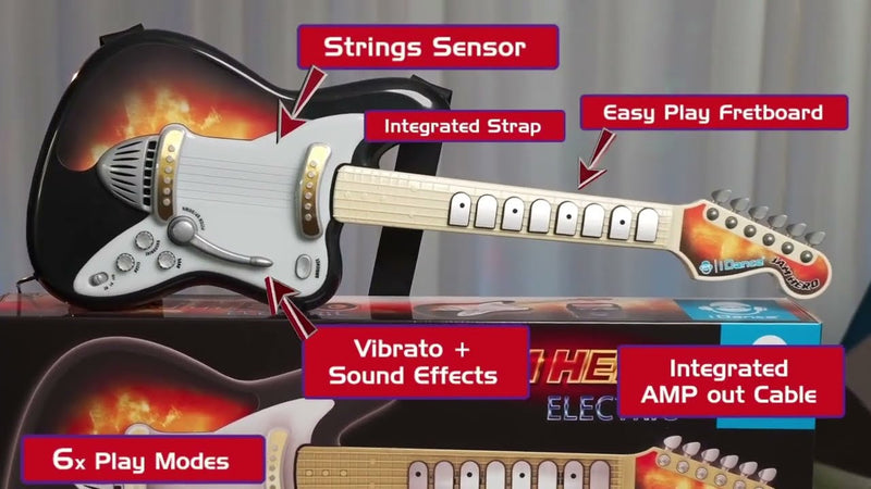 idance - JAM HERO GUITAR W/MINI AMPLIFIER - Limolin 