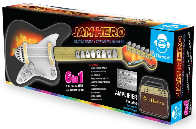 idance - JAM HERO GUITAR W/MINI AMPLIFIER - Limolin 