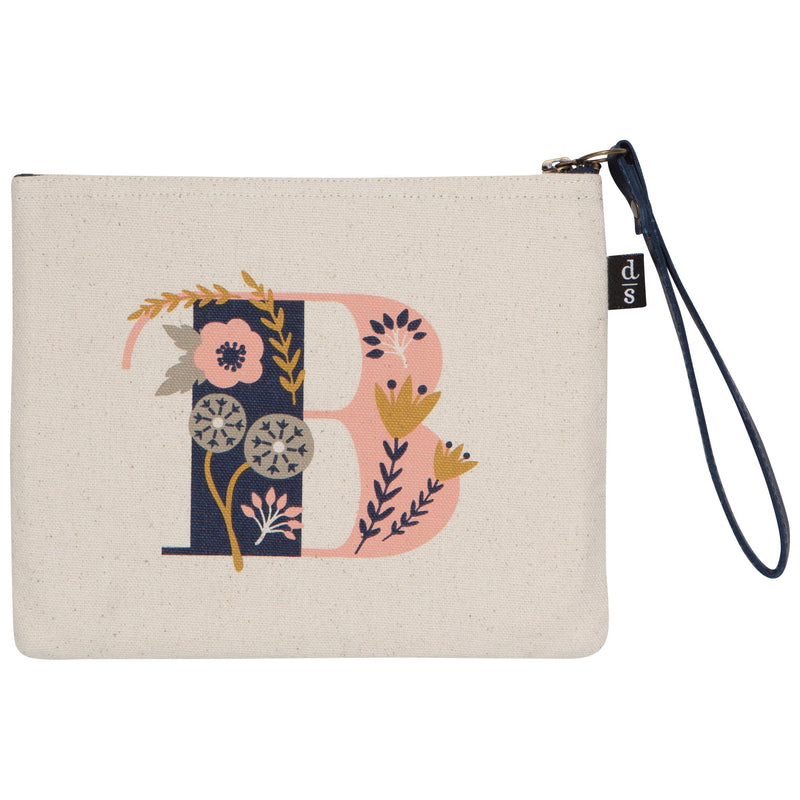 Danica Studio - Monogram B Small Zipper Pouch