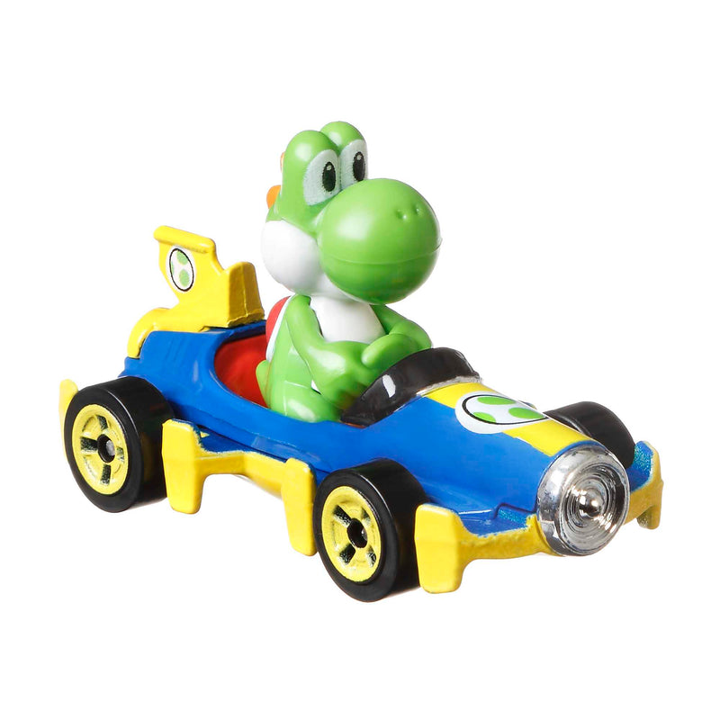 Hot Wheels - Mario Kart 1:64 Scale Die-Cast Vehicle - YOSHI Mach 8 - Product view