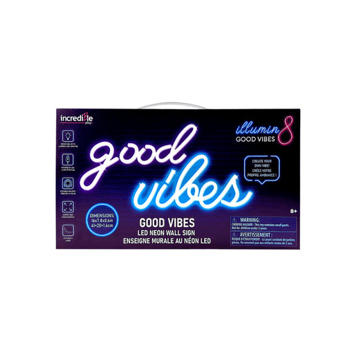 Illumin8 - Good Vibes Neon LED Sign Business & Industrial