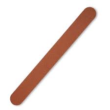 Star Nail - Brown Wood File Thin Silk 180/180 For Natural Nails