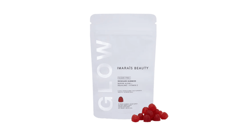 Imarais Vegan Skincare Gummies - GLOW (30/pack) lemon Beauty & Personal Care