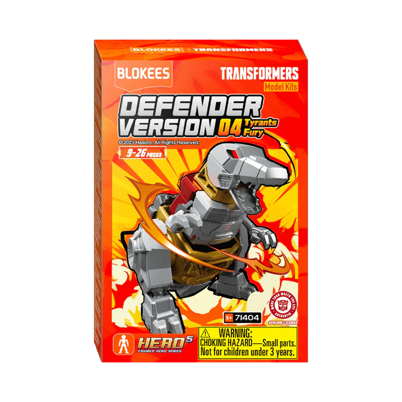 BLOKEES - Transformers - Defender Version Wave 4 Tyrants Fury