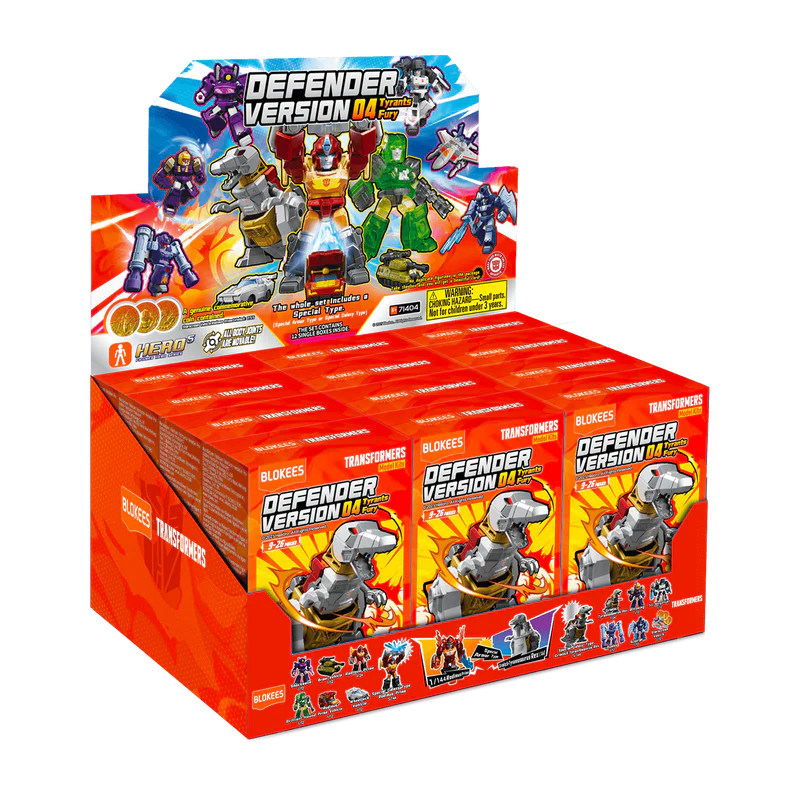 BLOKEES - Transformers - Defender Version Wave 4 Tyrants Fury
