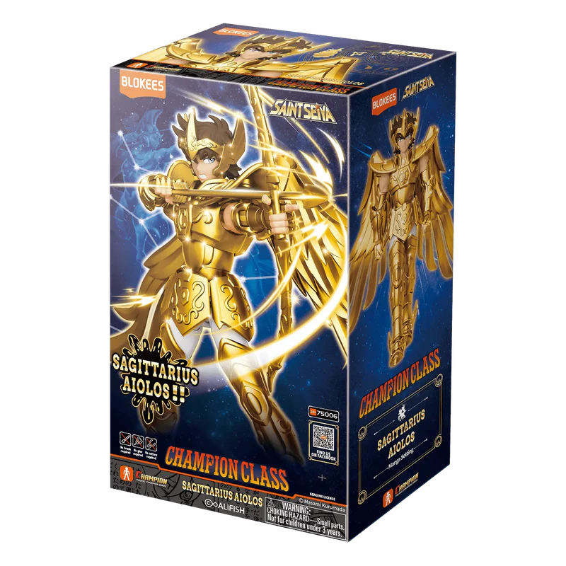 BLOKEES - Saint Seiya-Champion Class-05-Sagittarius Aiolos Deluxe Ver
