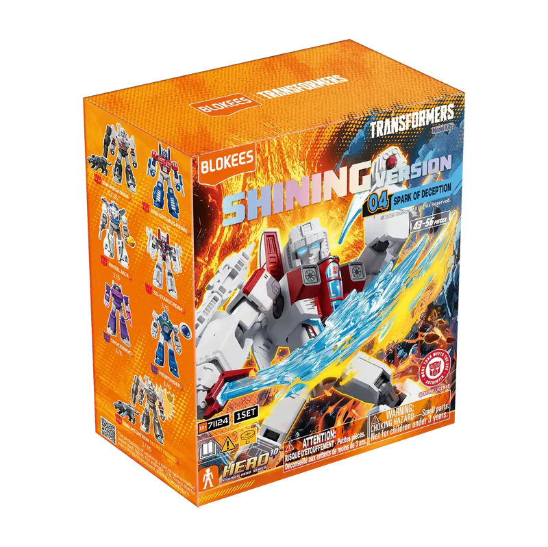 BLOKEES - TRANSFORMERS SHINY WAVE 4 SPARK OF DECEPT