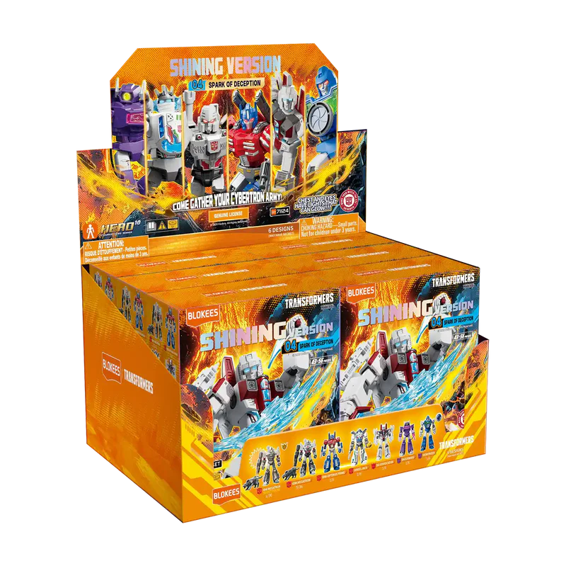 BLOKEES - TRANSFORMERS SHINY WAVE 4 SPARK OF DECEPT