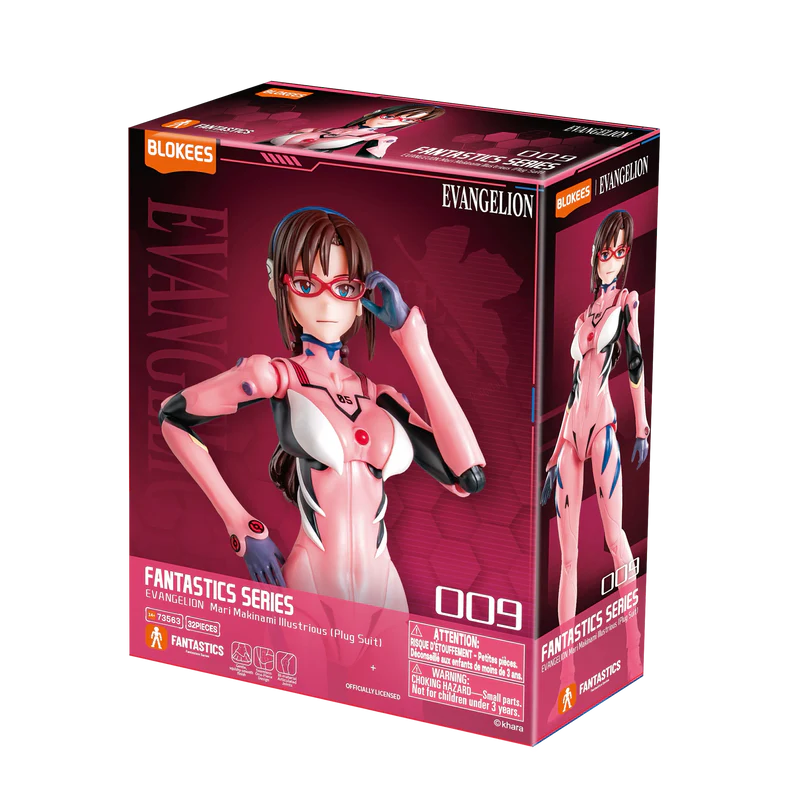 BLOKEES - FANTASTICS SERIES - EVANGELION - MARI MAKINAMI ILLUST