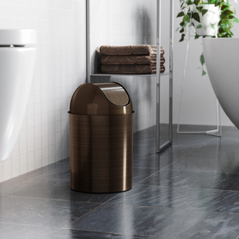 UMBRA - Mezzo Trash Can _ Bronze