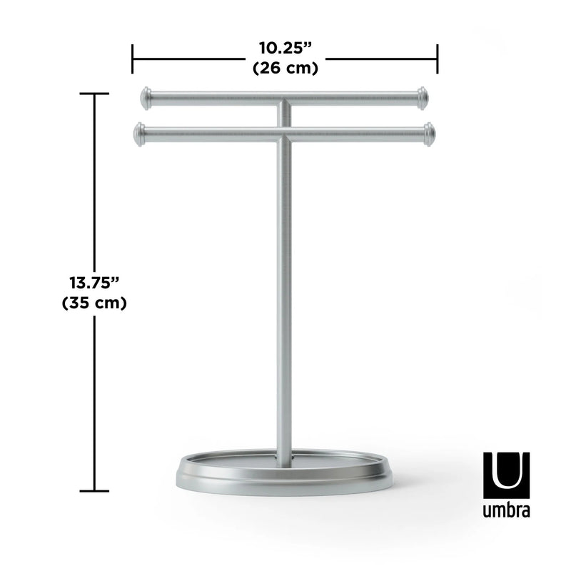 UMBRA - Palm Tree Towel Rack _ Nickel