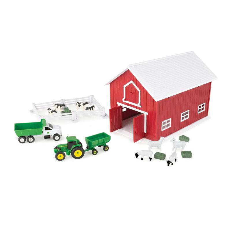 John Deere - 1:64 Scale 24 Piece Farm Playset