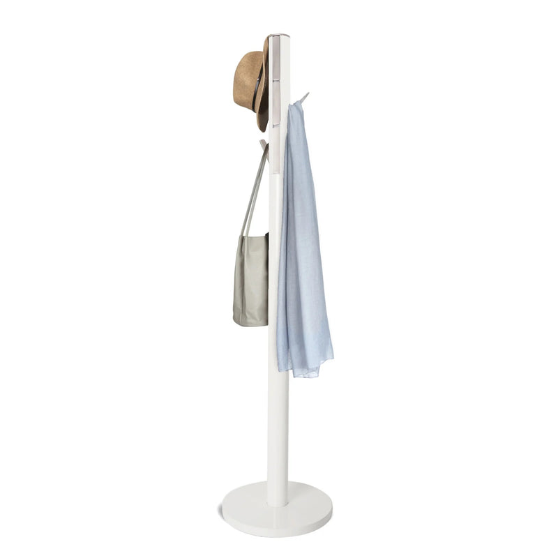 UMBRA - Flapper Coat Rack | Modern Entryway Coat Rack and Hat & Accessory Organizer