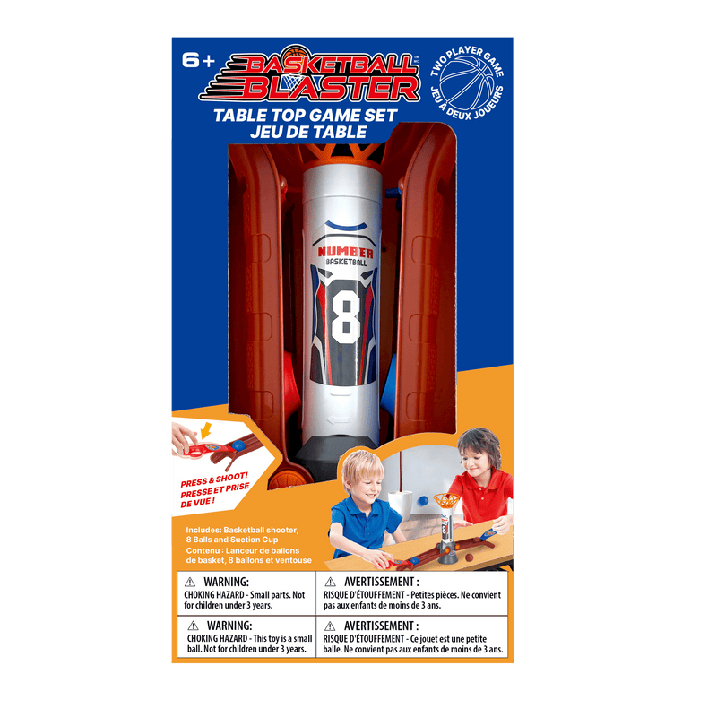 Incredible - BASKETBALL BLASTER SET w 8 BALLS Toys & Games