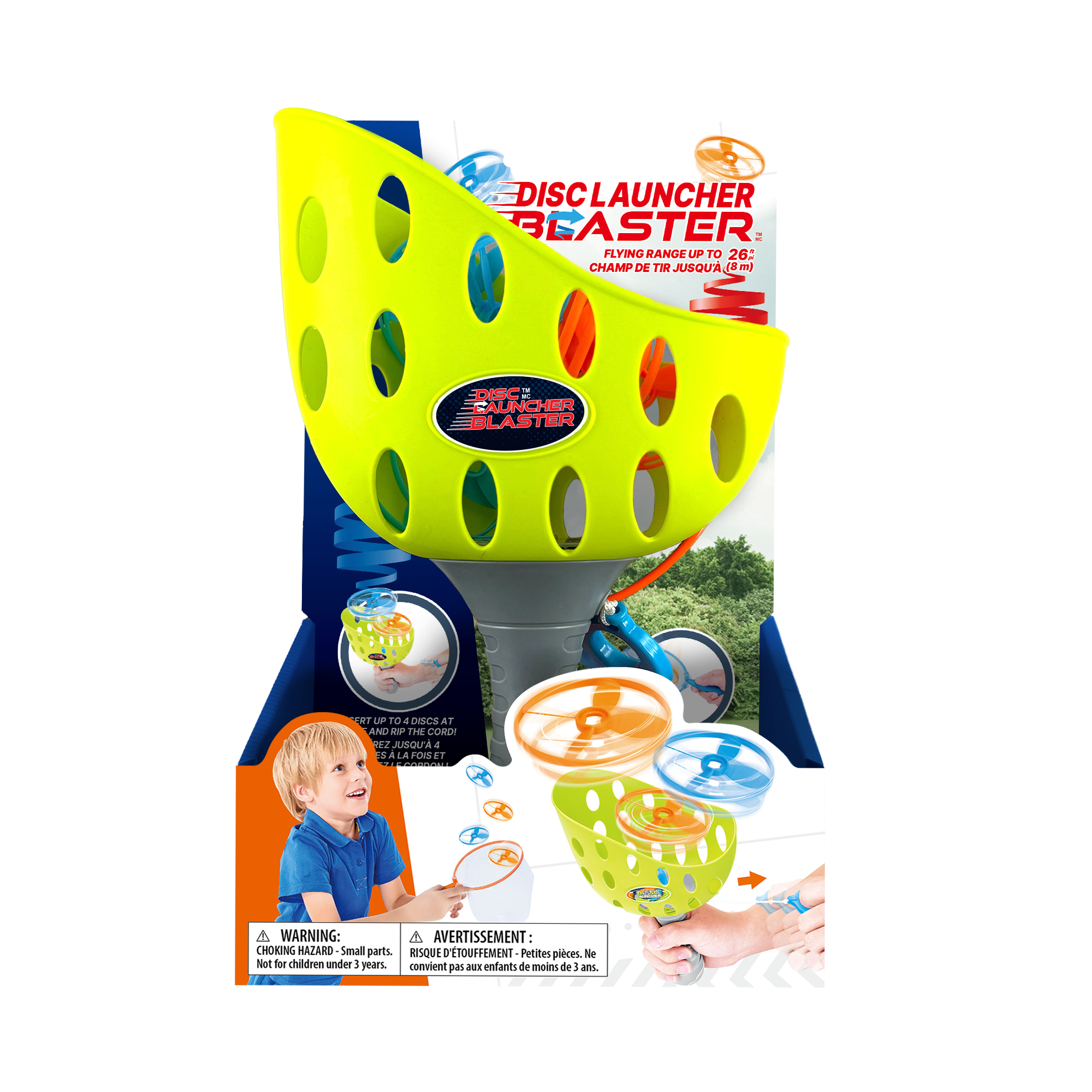 Incredible - DISC LAUNCHER BLASTER W - NET AND 12 DISCS | Toys & Games ...