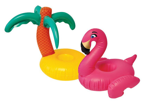 Incredible - Flamingo & Palm Tree Drink Holder 2pcs box Toys & Games