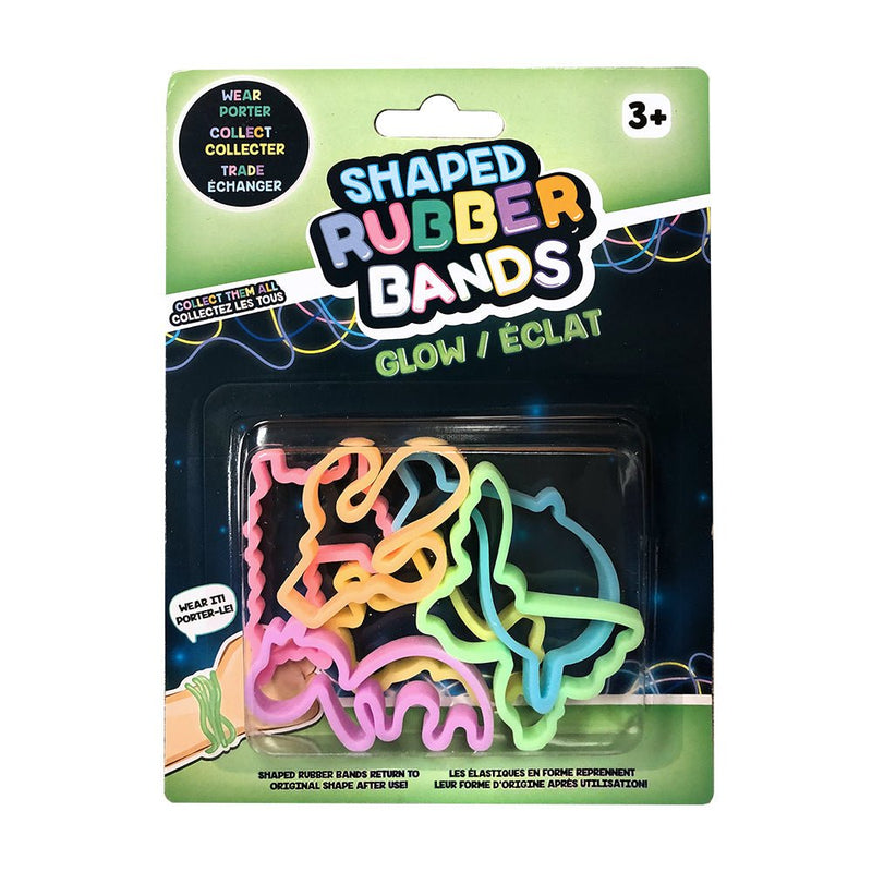 Incredible - Glow In the dark Shaped Rubber Bands Toys & Games
