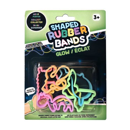 Incredible - Glow In the dark Shaped Rubber Bands Toys & Games