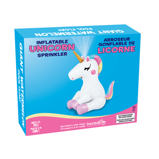 Incredible - Sitting Unicorn Sprinkler Toys & Games