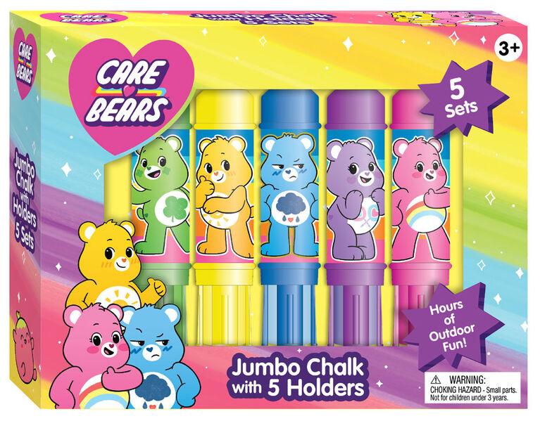 Inkology - Care Bears - 5Pk Jumbo Chalk Toys & Games