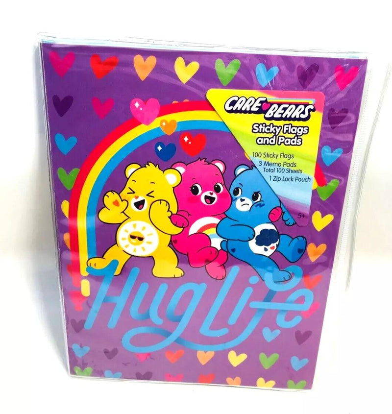 Inkology - Care Bears - Sticky Flags & Pads Toys & Games