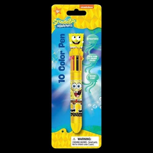 Inkology - Spongebob - 10 Color - Jumbo Pen Toys & Games
